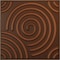 Ekena Millwork 19 5/8in. W x 19 5/8in. H Spiral EnduraWall Decorative 3D Wall Panel Covers 2.67 Sq. Ft. WP20X20SPDRU - alternate 1